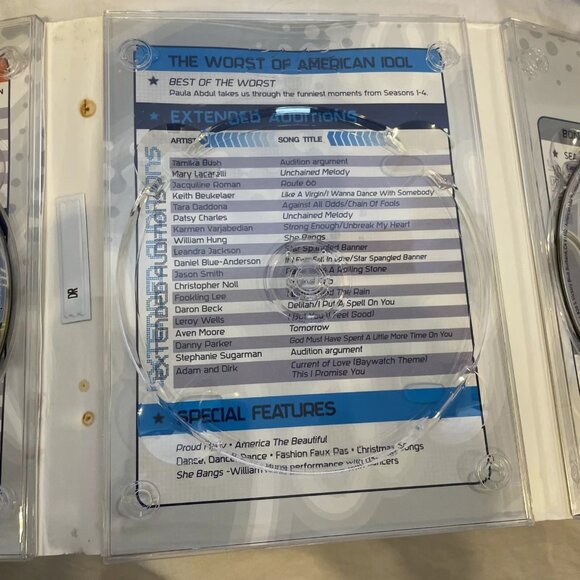American Idol - The Best & Worst of American Idol Season 1-4 (3 Discs) Good - Picture 9 of 10